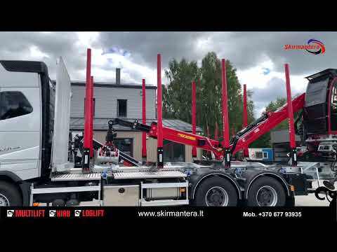 LOGLIFT 108 S forest truck on VOLVO chassi