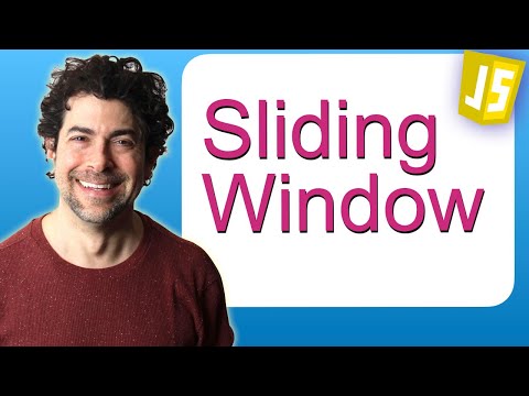 JavaScript Sliding Window Technique - Fixed Size