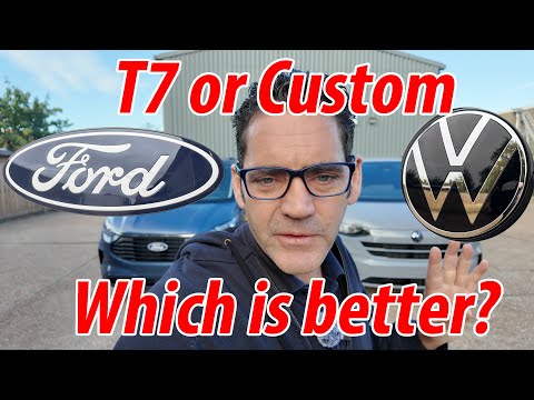 VW T7 or Ford Transit Custom which van is better? Volkswagen or Ford? or are they the same van?
