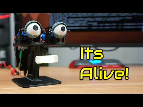 I Built an AI Chatbot That Talks, Blinks, and Looks Around!