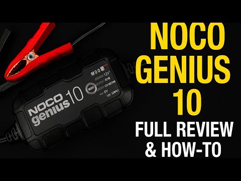 NOCO Genius 10 Review & How to Use Battery Charger and Features