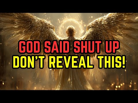 Chosen One: God Said Keep This Completely Private Right Now — Do Not Share It Yet!🚨