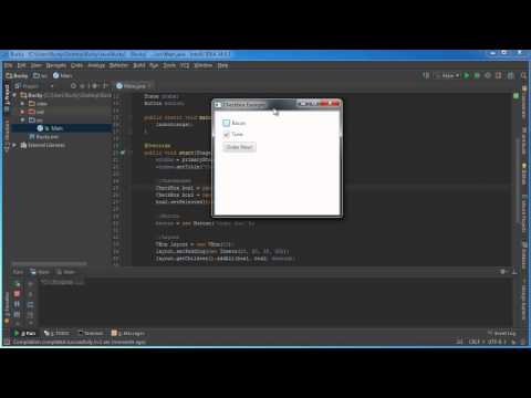 JavaFX Java GUI Tutorial - 11 - CheckBox