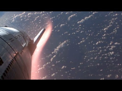 Wow! Watch SpaceX Starship re-enter Earth's atmosphere in these incredible views