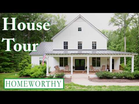 HOUSE TOUR | A Charming Virginia Farmhouse Filled with Vintage Finds & Heirlooms