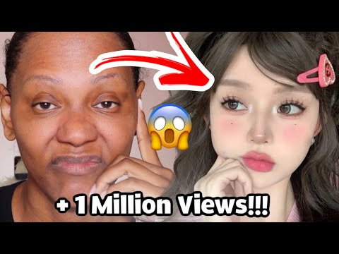 Korean Makeup Transformation Asian Without Plastic Surgery!! #makeup