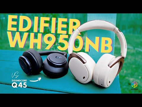 I compared the EDIFIER WH950NB with the Soundcore Q45... This is what I found. [Also, #giveaway 🎧🌏!]