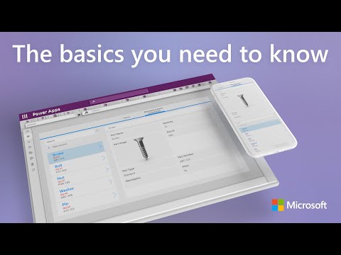 Controls & Formulas | How to build your first app in Power Apps.