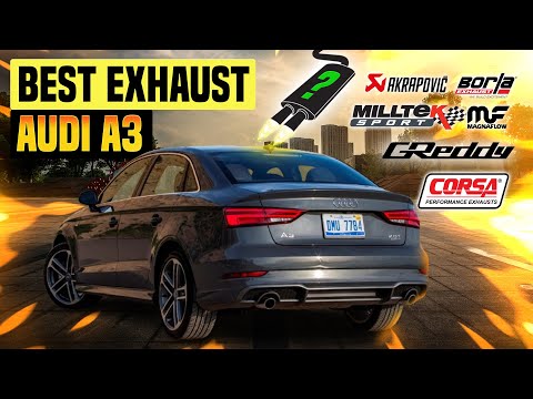 Audi A3 Exhaust Sound 🔥 Review,Upgrade,Mods,Stock,Billyboat,Armytrix,Remus,Cobra,Borla,Magnaflow +