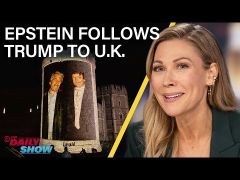 Kash Patel Gets Grilled on Epstein & Trump Lives Out His King Fantasies in the U.K. | The Daily Show