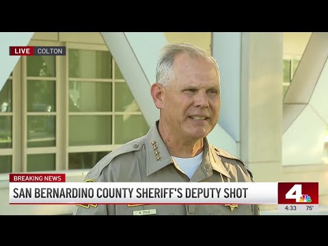 San Bernardino deputy dies after being shot in the head