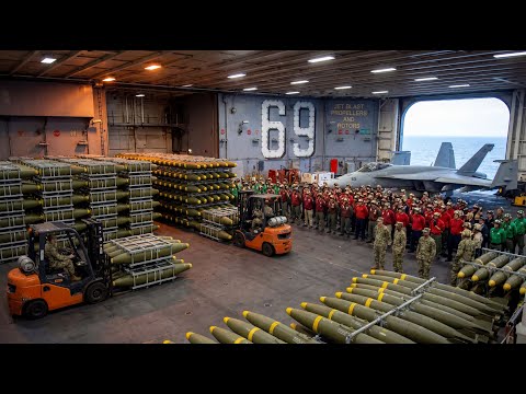 How the US Navy Force Stores Billions! Worth of Powerful Ammunition