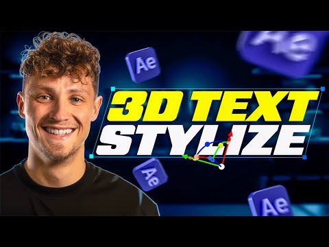 How to create 3D Text in After Effects