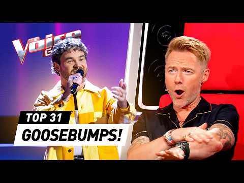 INCREDIBLE Blind Auditions that gave the Coaches GOOSEBUMPS