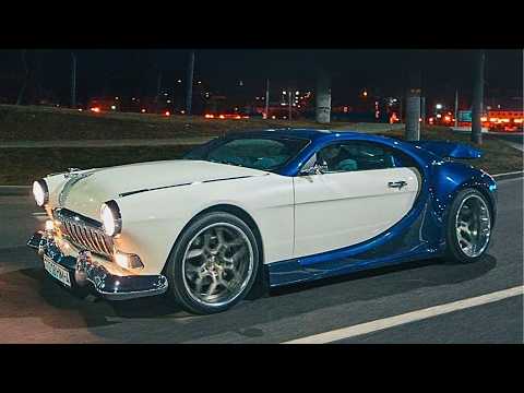 Men Build Custom BUGATTI Using 3 Old Cars | How Much Did They Spend? by @Axes: Garage