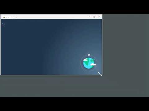 Resizing Windows Terminal