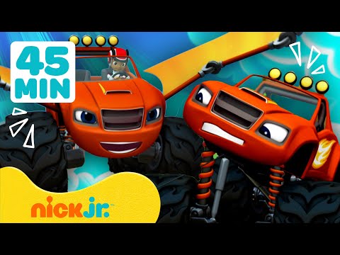 Вспыш и чудо-машинки | 45 МИНУТ лучших спасений и приключений Вспыша! | Nick Jr. Cyrillic