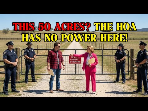 I Purchased 50 Acres Beyond the HOA’s Control — Karen Lost Her Mind at My Locked Gate!