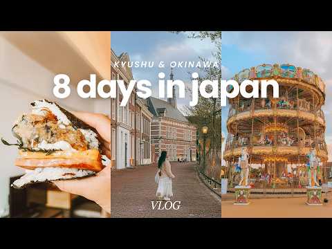 5 cities in Japan in 8 days | Okinawa, Kyushu, attack on titan real life location