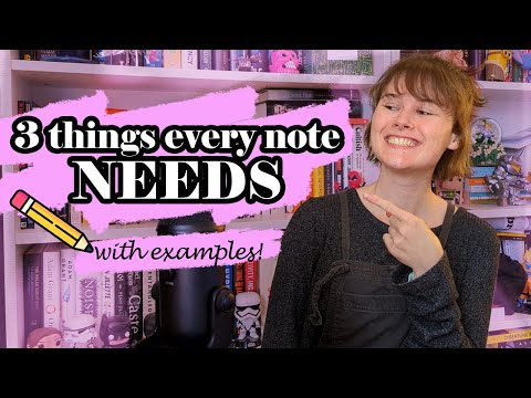 How to Take Notes That ACTUALLY Help you Think and Write