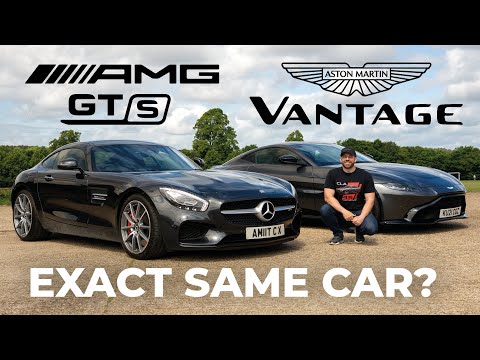 Mercedes AMG GT vs Aston Martin Vantage. Are they really the same?