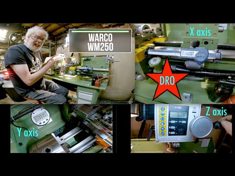 Warco WM 250 Lathe and WM 14 Mill - Prof Simon