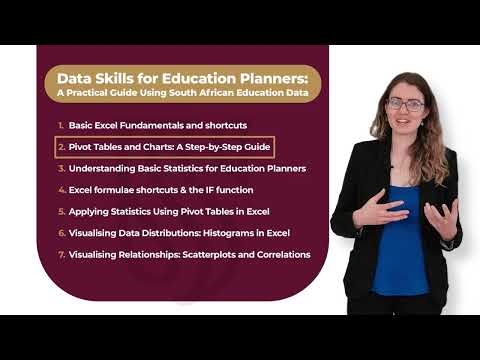 Video 2 | Pivot Tables in Excel | Creating, Customising, and Visualising Your Data