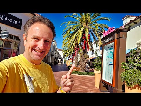 Inside the Outlets at San Clemente Shopping Mall