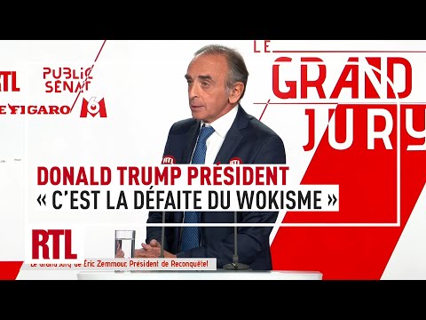 Éric Zemmour invité dans Le Grand Jury de RTL