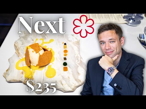 Eating at Next. One of the BOLDEST Michelin Starred Restaurants in the World. Massimo Bottura Menu