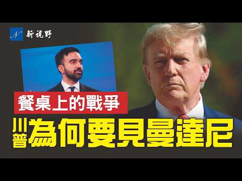 川普星期五將會曼達尼，真意意圖曝光！麥當勞峰會，川普聚焦餐桌上的戰爭，為中期選舉佈局。#川普 #馬姆達尼 #中期選舉 | 新視野 第2049期 20251120