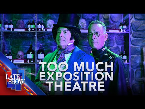 "Too Much Exposition Theatre" with Tom Hanks