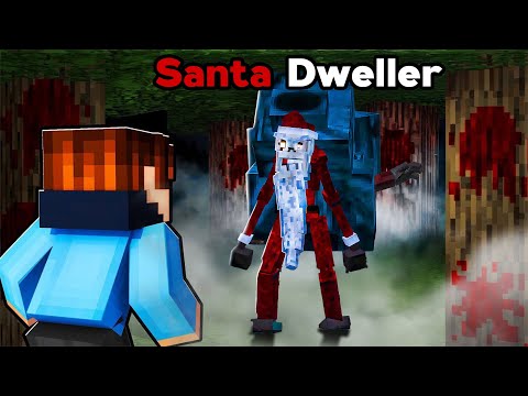 I Added The SANTA DWELLER Into Minecraft..
