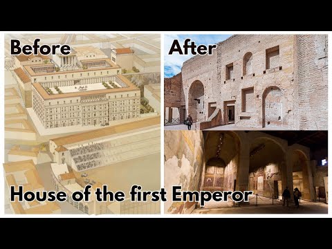 Rome's First Emperor's House Full Tour 4K