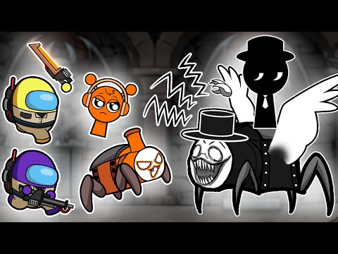 CHOO CHOO CHARLES vs SPRUNKI &amp; GHOSTBUSTERS EP.12 I Among Us Animation