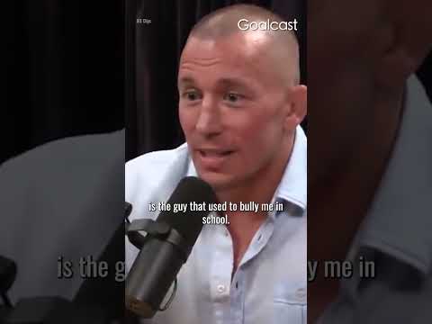 UFC champ George St Pierre confronts his childhood bully & gets the best revenge 😱 | pt.7 | #shorts