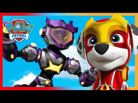 超大機器人來鎮上找麻煩! 別怕😤勇敢的汪汪隊來保護大家- PAW Patrol 汪汪隊立大功 - 兒童卡通