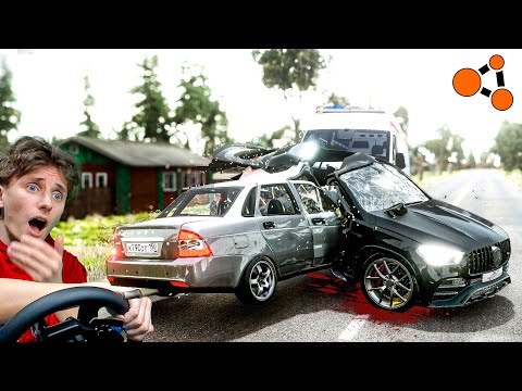 ПОПАЛ В ДТП на ПРИОРЕ | ГОНКИ на ОГРОМНОЙ СКОРОСТИ... | РП ПЕРЕКУП В БИМКЕ | BeamNG.drive