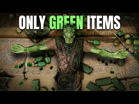 Can you play Skyrim with ONLY One Color?