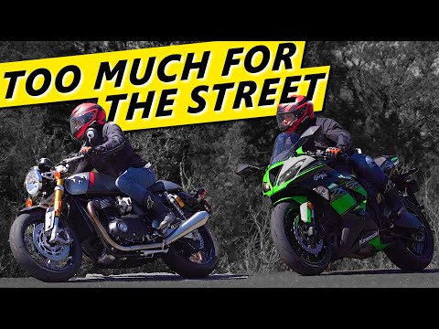 DO YOU REALLY NEED A 600cc SPORT BIKE? (ZX6 vs Thruxton RS)