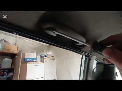 how to remove interior handles toyota estima