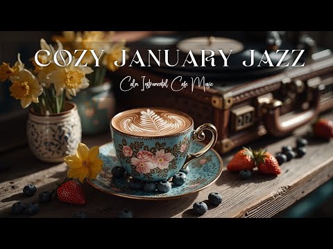 Relaxing Bossa Nova Jazz Cafe Music for Cozy January Study Sessions