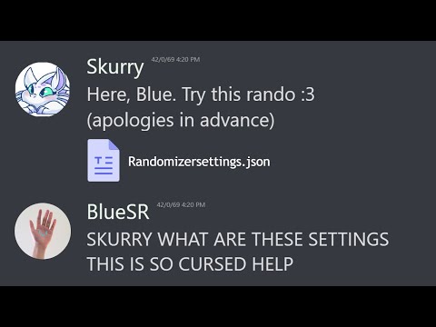 I was forced to do a cursed Hollow Knight Randomizer...