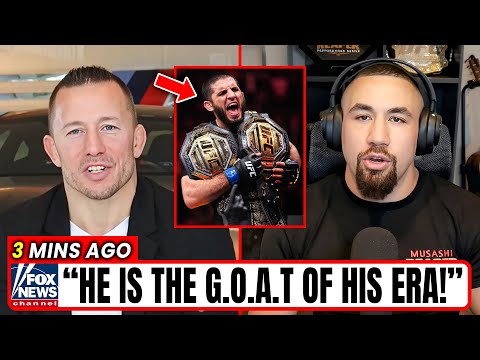 "They’re Haters!" GSP Defends Islam Makhachev! Praised His Performance Against JDM!