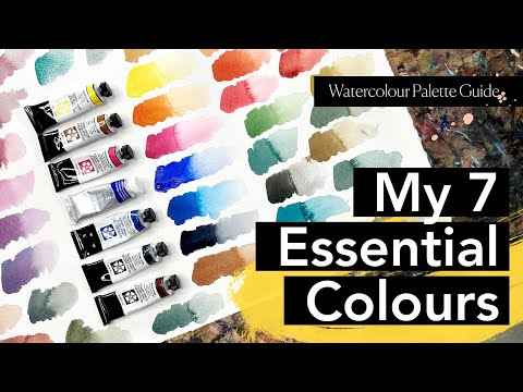 7 Colours, Endless Possibilities: The Perfect Watercolour Palette