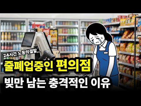 줄폐업중인 편의점 2년 뒤 빚더미에 앉은 충격적인 이유
