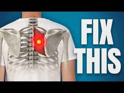 How To FIX Rhomboid Pain & Shoulder Blade Pain FAST