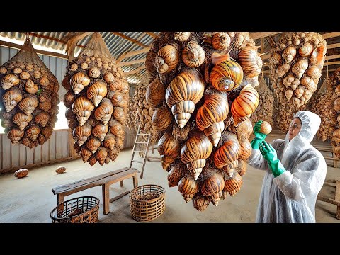 Millions of Snails Farmed in Europe: Harvesting + Processing Technology | How It’s Made