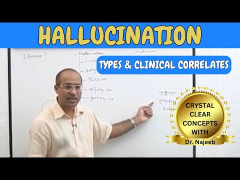 Hallucination | It's Type and Clinical Correlates🩺