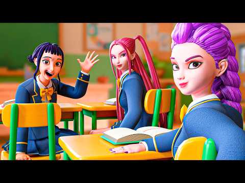 TEEN RUMI AT SCHOOL! KPop Demon Hunters Animation